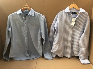 QTY OF ASSORTED WOMENS POLO RALPH LAUREN SHIRTS - ALL SIZE 10: LOCATION - BR15