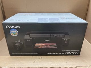 CANON IMAGEPROGRAF PRINTER IN BLACK - MODEL PRO300 - RRP £700: LOCATION - BR18