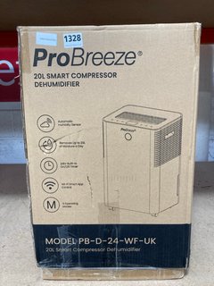 PROBREEZE 20L SMART COMPRESSOR DEHUMIDIFIER: LOCATION - AR9