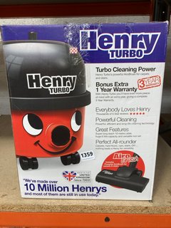 HENRY TURBO AIRO-BRUSH VACUUM CLEANER: LOCATION - AR12