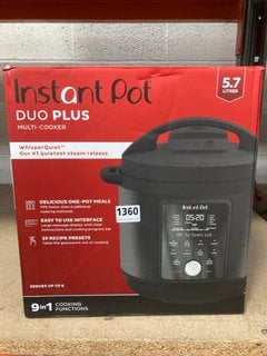 INSTANT POT DUO PLUS MULTI-COOKER: LOCATION - AR12