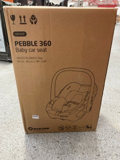 MAXI-COSI PEBBLE 360 BABY CAR SEAT: LOCATION - AR13