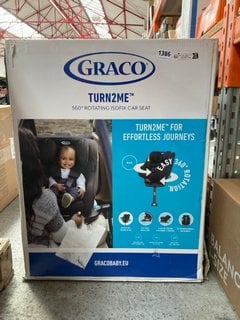 GRACO TURN2ME 360 ROTATING ISOFIX CAR SEAT IN BLACK: LOCATION - AR13