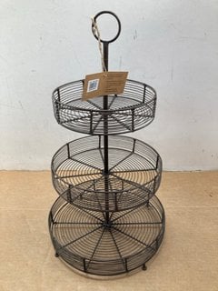 INKOLLU WIRE STAND - AGED BRASS - ONE SIZE: LOCATION - CR2