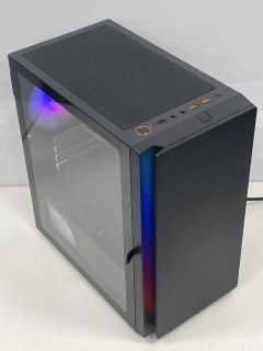 STORMFORCE ONYX 0527 1 TB SSD PC (ORIGINAL RRP - £799) IN BLACK: MODEL NO 7200-6791/A (WITH POWER CABLE, VERY GOOD COSMETIC CONDITION) AMD RYZEN 7 8700G @ 4.20 GHZ, 16 GB RAM, , AMD RADEON 780M GRAPH