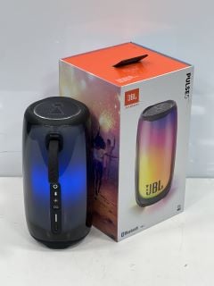 JBL PULSE 5 PORTABLE SPEAKER IN BLACK. (BOXED WITH CHARGING CABLE & MANUAL, VERY GOOD COSMETIC CONDITION) [JPTM125752] THIS PRODUCT IS FULLY FUNCTIONAL AND IS PART OF OUR PREMIUM TECH AND ELECTRONICS