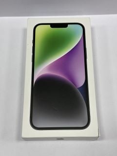 APPLE IPHONE 14 PLUS (5G) 128 GB SMARTPHONE IN MIDNIGHT: MODEL NO A2886 (WITH BOX & ALL ACCESSORIES) [JPTM125076] THIS PRODUCT IS FULLY FUNCTIONAL AND IS PART OF OUR PREMIUM TECH AND ELECTRONICS RANG