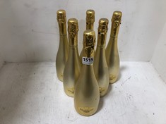 6 X BOTTLES OF PROSECCO BRUT 11% 75CL (18+ PROOF OF ID) (COLLECTION DAYS MONDAY 28TH OCTOBER - WEDNESDAY 30TH OCTOBER 9AM TO 4PM)