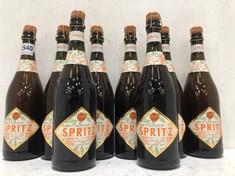 8 X BOTTLES OF PREMIUM SPRITZ ORANGE 11.5% 75CL (18+ PROOF OF ID) (COLLECTION DAYS MONDAY 28TH OCTOBER - WEDNESDAY 30TH OCTOBER 9AM TO 4PM)