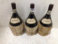 6 X BOTTLES OF CHIANTI 2022 RED WINE 12.5% 1.5L (18+ PROOF OF ID) (COLLECTION DAYS MONDAY 28TH OCTOBER - WEDNESDAY 30TH OCTOBER 9AM TO 4PM)