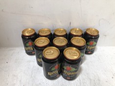 24 X ASSORTED CANS OF CIDER TO INCLUDE KOPPARBERG PEAR 4.5% 330ML (18+ PROOF OF ID) (COLLECTION DAYS MONDAY 28TH OCTOBER - WEDNESDAY 30TH OCTOBER 9AM TO 4PM)