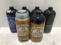 6 X KEGS OF ASSORTED DRAUGHT BEER TO INCLUDE BIRRA MORETTI BAFFAO D ORO 9.6 UNITS 2 LITRES - BBE 12/2024 (18+ PROOF OF ID) (COLLECTION DAYS MONDAY 28TH OCTOBER - WEDNESDAY 30TH OCTOBER 9AM TO 4PM)