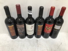 12 X BOTTLES OF ASSORTED RED WINE TO INCLUDE LIRICO WINEMAKERS WINES MALBEC 2022 14% 750ML (18+ PROOF OF ID) (COLLECTION DAYS MONDAY 28TH OCTOBER - WEDNESDAY 30TH OCTOBER 9AM TO 4PM)