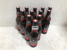 24 X BOTTLES OF ESTRELLA GALICIA CERVEZA LAGER 4.7% 33CL - BBE 05/2025 (18+ PROOF OF ID) (COLLECTION DAYS MONDAY 28TH OCTOBER - WEDNESDAY 30TH OCTOBER 9AM TO 4PM)