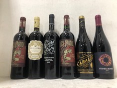 12 X BOTTLES OF ASSORTED RED WINE TO INCLUDE VINHA DO FAVA TOURIGA NACIONAL 2022 14% 750ML (18+ PROOF OF ID) (COLLECTION DAYS MONDAY 28TH OCTOBER - WEDNESDAY 30TH OCTOBER 9AM TO 4PM)