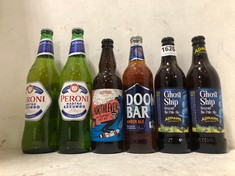 36 X BOTTLES OF ASSORTED BEER/ALE TO INCLUDE ST AUSTELL TRIBUTE PALE ALE 4.2% 500ML - BBE 07/2025 (18+ PROOF OF ID) (COLLECTION DAYS MONDAY 28TH OCTOBER - WEDNESDAY 30TH OCTOBER 9AM TO 4PM)