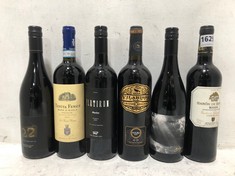 12 X BOTTLES OF ASSORTED RED WINE TO INCLUDE BARON DE BARBON RIOJA 14% 750ML (18+ PROOF OF ID) (COLLECTION DAYS MONDAY 28TH OCTOBER - WEDNESDAY 30TH OCTOBER 9AM TO 4PM)