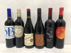 12 X BOTTLES OF ASSORTED RED WINE TO INCLUDE PILLASTRO PUGLIA PRIMITIVO 2022 13.5% 750ML (18+ PROOF OF ID) (COLLECTION DAYS MONDAY 28TH OCTOBER - WEDNESDAY 30TH OCTOBER 9AM TO 4PM)