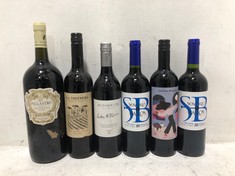 11 X BOTTLES OF ASSORTED RED WINE TO INCLUDE PILLASTRO PUGLIA ROSSO 13.5% 1.5 LITRES (18+ PROOF OF ID) (COLLECTION DAYS MONDAY 28TH OCTOBER - WEDNESDAY 30TH OCTOBER 9AM TO 4PM)