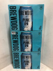 3 X BOXES OF ASSORTED BREWDOG PACKS TO INCLUDE PINK IPA POST MODRRN CLASSIC 12X330ML (18+ PROOF OF ID) (COLLECTION DAYS MONDAY 28TH OCTOBER - WEDNESDAY 30TH OCTOBER 9AM TO 4PM)