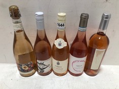 11 X BOTTLES OF ASSORTED ROSE WINE TO INCLUDE ANELLO MONFERRATO DOC CHIARETTO 12% 75CL (18+ PROOF OF ID) (COLLECTION DAYS MONDAY 28TH OCTOBER - WEDNESDAY 30TH OCTOBER 9AM TO 4PM)