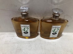 2 X GUILLON 42 L'ESPRIT DU MALT DE LA MONTAGNE REIMS FRANCE WHISKY 40% 70CL (18+ PROOF OF ID) (COLLECTION DAYS MONDAY 28TH OCTOBER - WEDNESDAY 30TH OCTOBER 9AM TO 4PM)