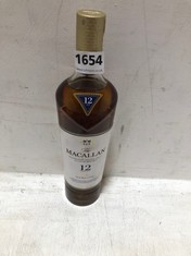 BOTTLE OF THE MACALLAN HIGHLAND SINGLE MALT SCOTCH WHISKY 12 YEARS OLD DOUBLE CASK 40% 700ML (18+ PROOF OF ID) (COLLECTION DAYS MONDAY 28TH OCTOBER - WEDNESDAY 30TH OCTOBER 9AM TO 4PM)