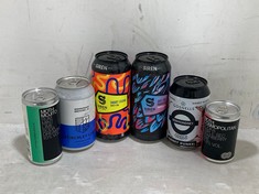 33 X CANS OF ASSORTED ALCOHOLIC DRINKS TO INCLUDE SIREN CRAFT BREW SMART CASUAL JUICY IPA 6% 440ML (18+ PROOF OF ID) (COLLECTION DAYS MONDAY 28TH OCTOBER - WEDNESDAY 30TH OCTOBER 9AM TO 4PM)