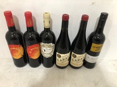 12 X BOTTLES OF ASSORTED WINES TO INCLUDE CABALIE MMXXIII RED WINE 13% 750ML(18+ PROOF OF ID) (COLLECTION DAYS MONDAY 28TH OCTOBER - WEDNESDAY 30TH OCTOBER 9AM TO 4PM)