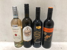 4 X BOTTLES OF ASSORTED WINE TO INCLUDE TOMMASI CHIARETTO DI BARDOLINO GRANARA ROSE WINE 12% 750ML (18+ PROOF OF ID) (COLLECTION DAYS MONDAY 28TH OCTOBER - WEDNESDAY 30TH OCTOBER 9AM TO 4PM)