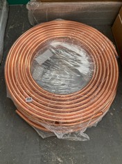 3 X LAWTON TUBES ¾" X 0.04" X 30M COPPER COIL