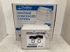 ESBE SYSTEM COMPONENTS LINEAR ACTUATOR 22200200 TO INCLUDE THOMAS DUDLEY VANTAGE SINGLE FLUSH CONCEALED CISTERN WITH SIDE INLET PVAWHS315839 - RRP £144