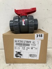 DURAPIPE AVF UPVC 311E D/U BALL VALVE EPDM 1½" I7240500