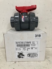 DURAPIPE AVF UPVC 311E D/U BALL VALVE EPDM 1½" I7240500