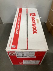 16 X ROCKWOOL ROCK FOILED INSULATION 1M X 42MM X 25MM LAGR042025