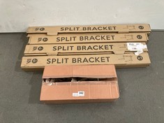 5 X ASSORTED ITEMS TO INCLUDE ASPEN PUMPS SPLIT BRACKET 60KG 450 X 800MM B6383