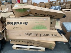 PALLET OF ARMAFLEX FOAM INSULATION (KERBSIDE PALLET DELIVERY)