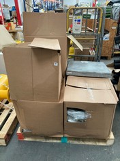 PALLET OF ASSORTED ITEMS TO INCLUDE STRAIGHT PATTERN COPPER VALVE (KERBSIDE PALLET DELIVERY)