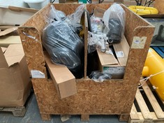 PALLET OF ASSORTED ITEMS TO INCLUDE NH ARMAFLECX NH TAPE 12 ROL (KERBSIDE PALLET DELIVERY)