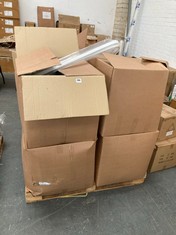 PALLET OF ASSORTED ITEMS TO INCLUDE VALVE PVC 724 BS 3/4 EPDM PTFE (KERBSIDE PALLET DELIVERY)