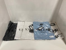 5 X VALERE CLOTHING ITEMS TO INCLUDE VALERE TYROL TEE VM235 IN WHITE SIZE M (RRP-£28)