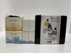 5 X ASSORTED BEAUTY PRODUCTS TO INCLUDE NEOM ORGANICS LONDON SCENT TO SLEEP PILLOW MIST 100ML