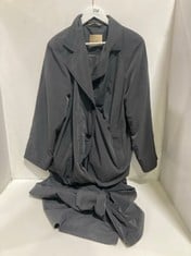 GIL BRET LIMITED EDITION LONG COAT IN DARK GREY SIZE 10