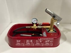 ROTHENBERGER RP PRESSURE TESTING PUMP - MODEL NO. RP30 - RRP £209