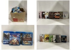 APPROX 30 X ASSORTED DVD ITEMS TO INCLUDE BLUE-RAY DISC THE CHRONICLES OF NARNIA PRINCE CASPIAN