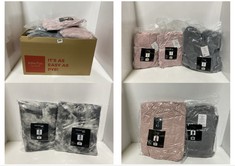 8 X ASSORTED HOODIE BLANKET ITEMS TO INCLUDE ZIPPER HOODIE BLANKET IN CHARCOAL GREY