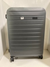 IT LUGGAGE RECLINE 8 WHEEL HARD SHELL 3 PIECE TRAVEL LUGGAGE SUITCASE IN BLACK - RRP £108