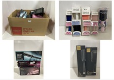 BOX OF ASSORTED HEALTH ITEMS TO INCLUDE REMINGTON FLEXIBRUSH STEAM STYLER