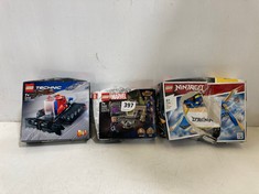 3 X ASSORTED LEGO TOYS TO INCLUDE LEGO TECHNIC SNOW GROOMER - 42148