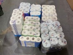 QTY OF ASSORTED TOILET ROLLS/ KITCHEN ROLLS TO INCLUDE PRESTO JUMBO KITCHEN TOWELS